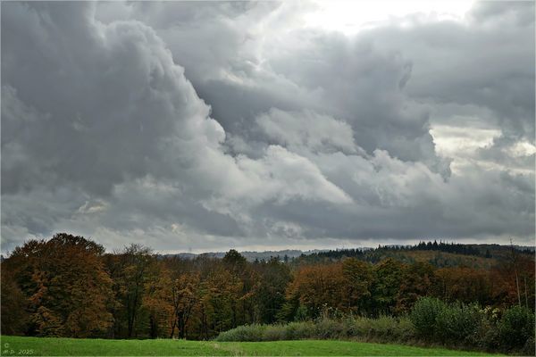 Das Sturmtief Joshua ...