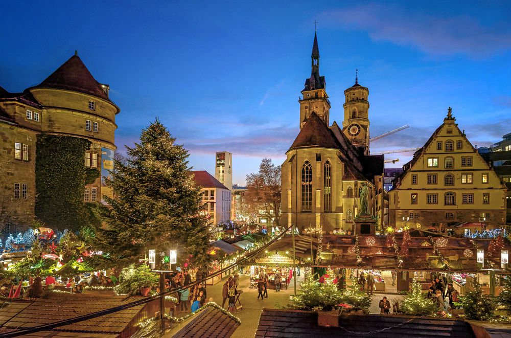 Das Stuttgarter Weihnachtsmarkt Foto & Bild fotos, art, city Bilder