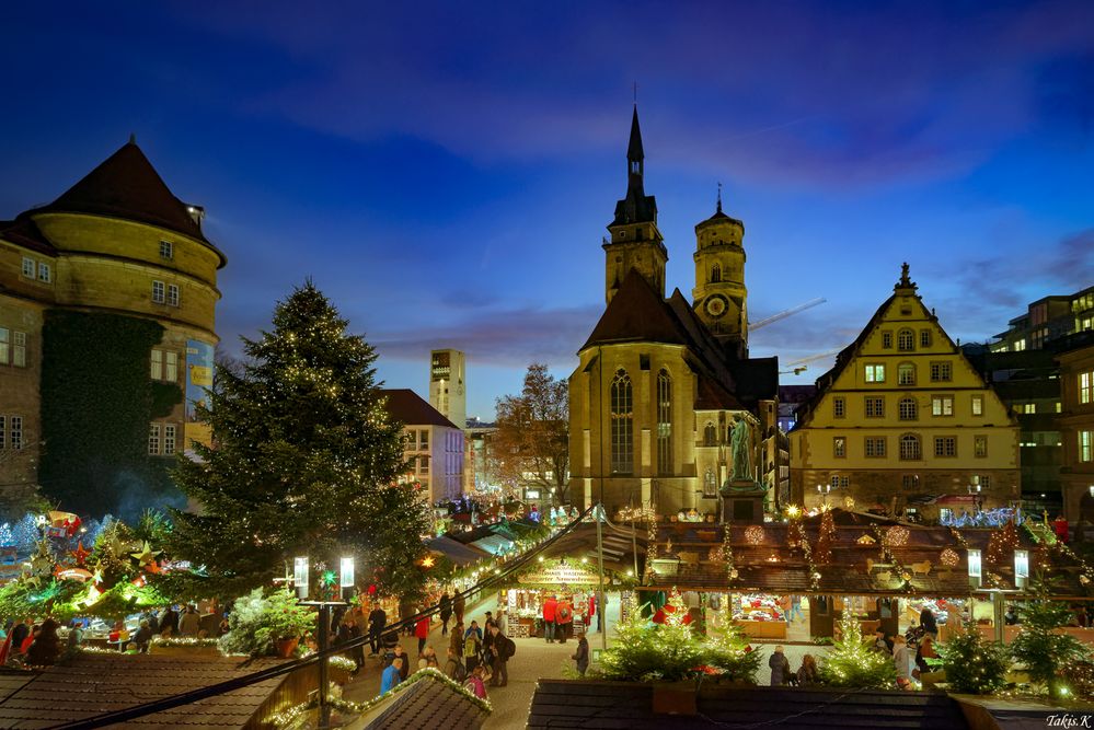 Das Stuttgarter Weihnachtsmarkt