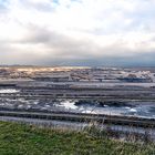 Das Tagebaugebiet Inden bei außergewöhnlichem Licht