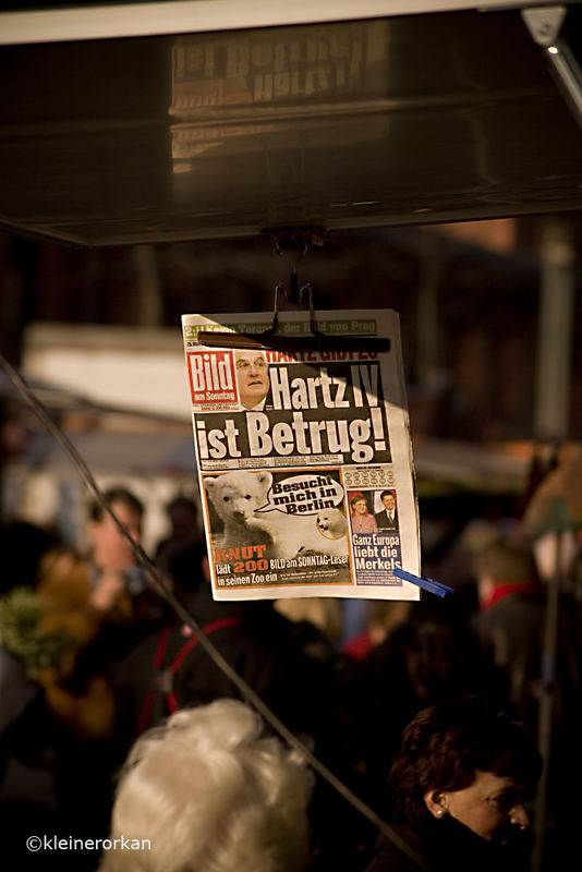 das Tagesthema ....heute aufgesammelt auf dem Fischmarkt!