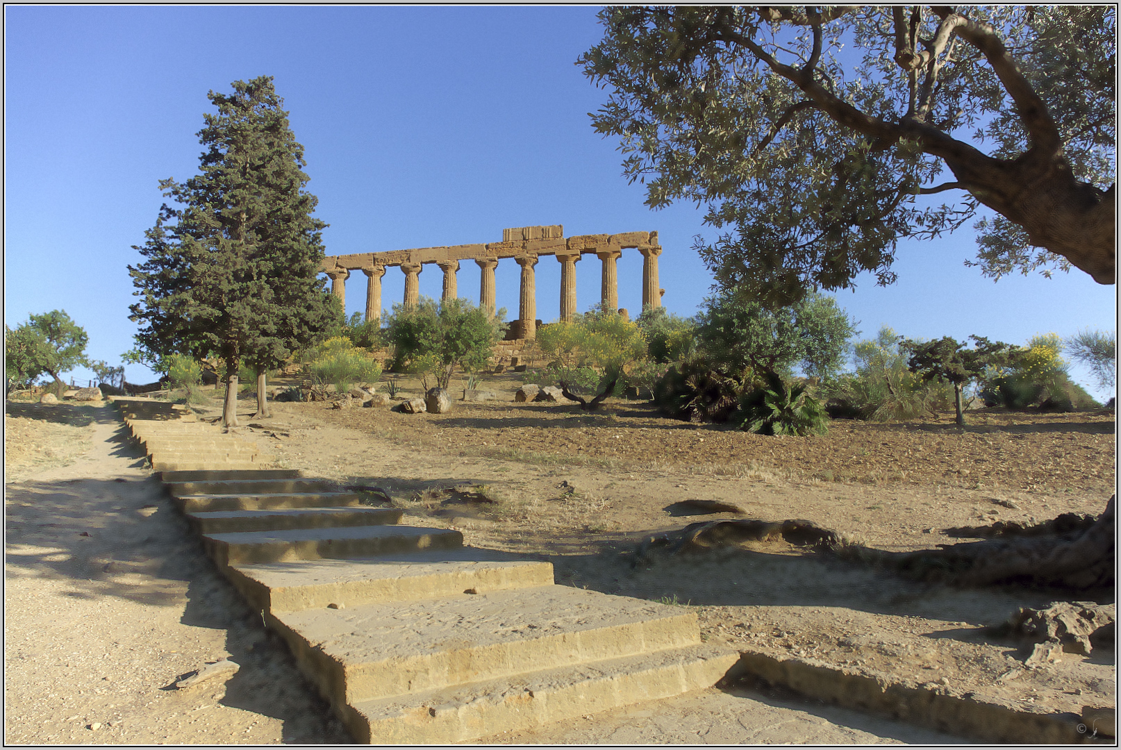 Das Tal der Tempel in Agrigento