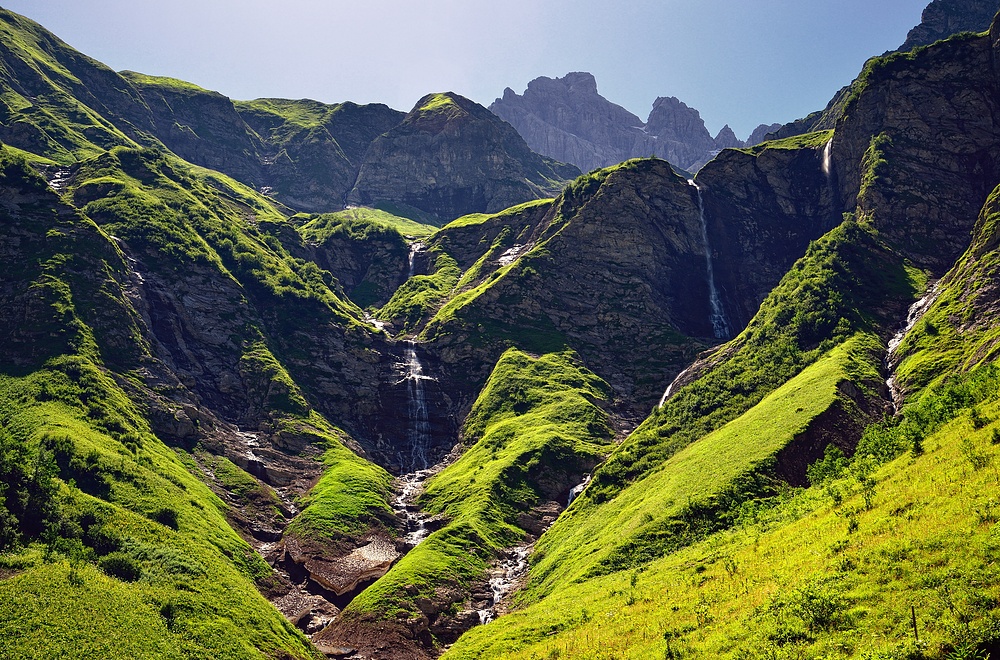 das Tal der Wasserfälle