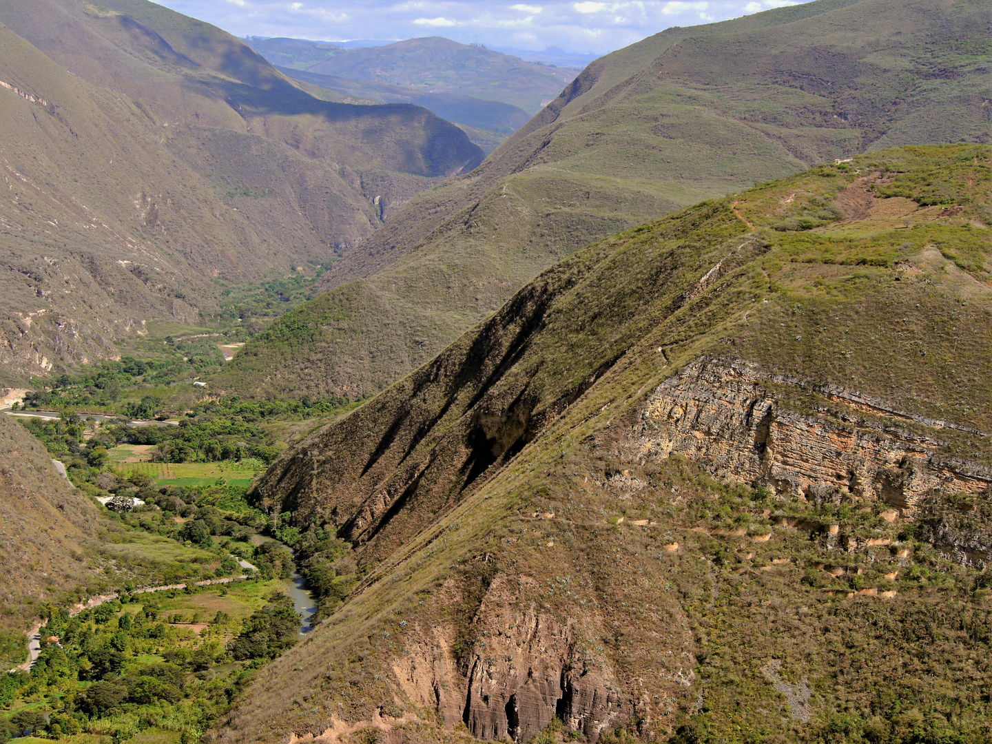 das Tal des Rio Utcubamba
