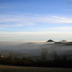 Das Tal versinkt im Nebel