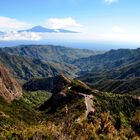 Das Tal von La Laja von ganz oben aus gesehen ...