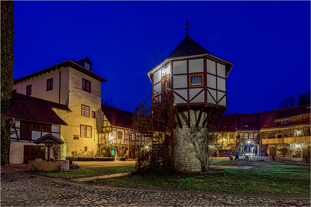 Das Taubenhaus innerhalb der Westerburg
