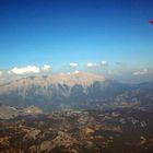 Das Taurus Gebirge aus 9.000 m. Höhe