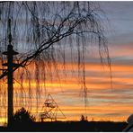 Das Tetraeder im Morgenlicht.