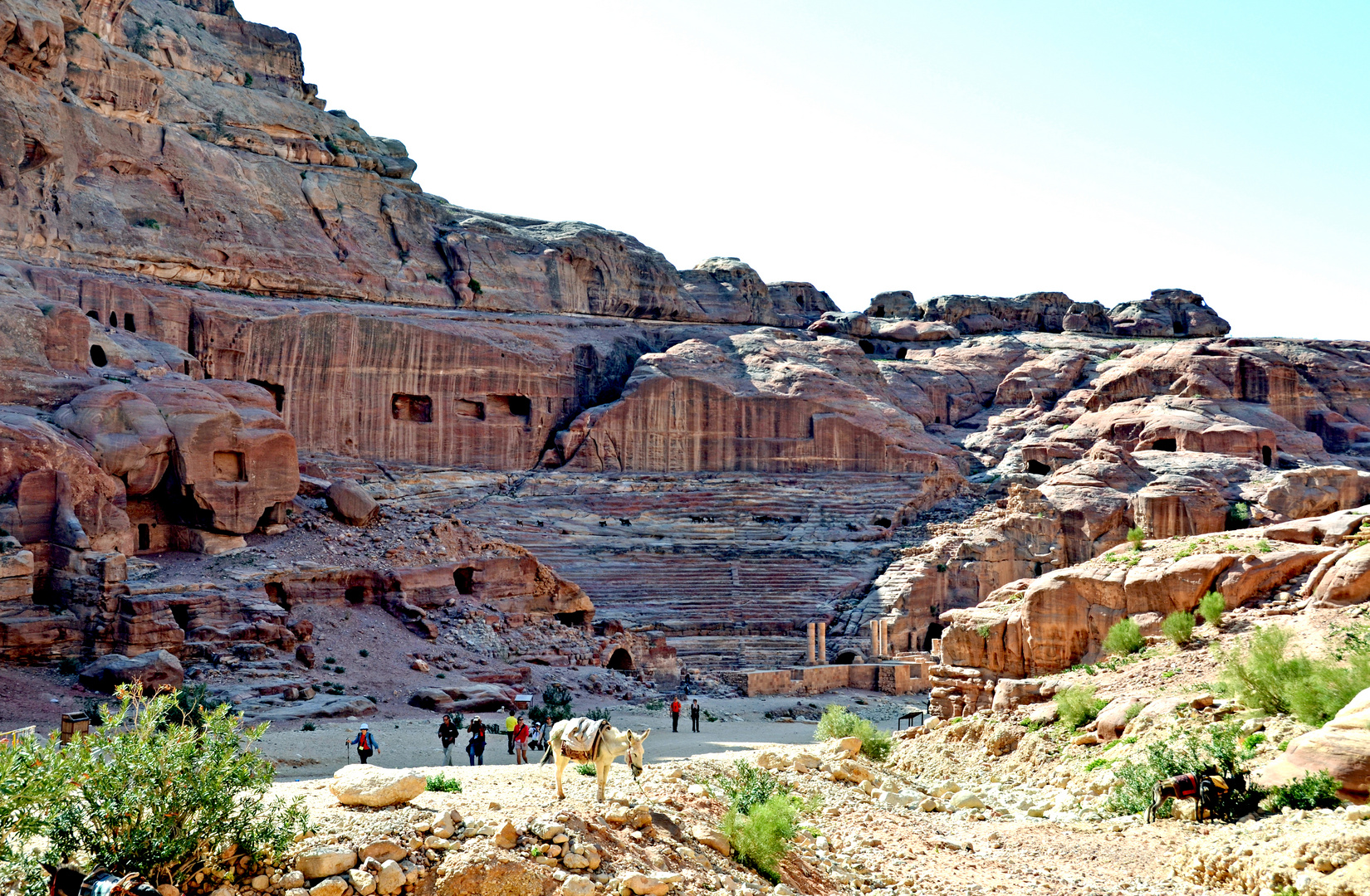 Das Theater in Petra
