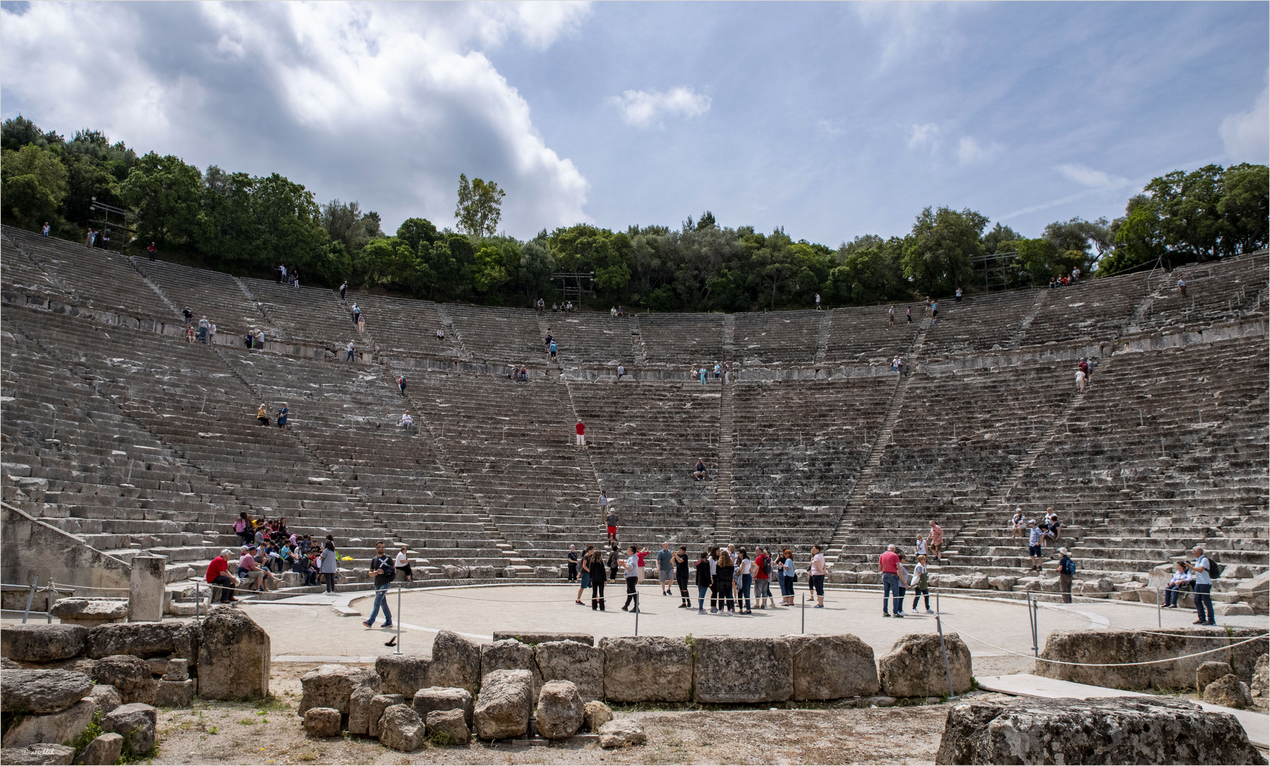 Das Theater von Epidauros...   