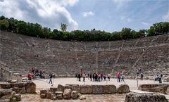 Das Theater von Epidauros...   