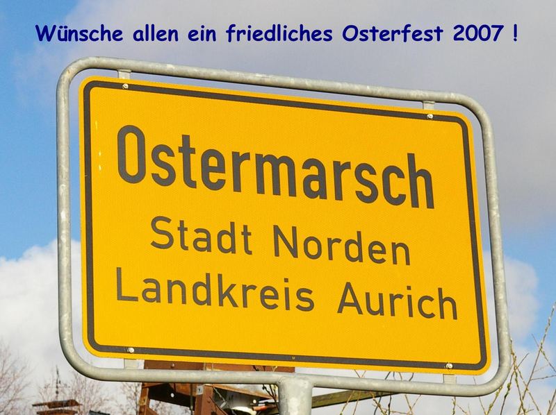 Das Thema heute...ich war da.......in Ostermarsch...