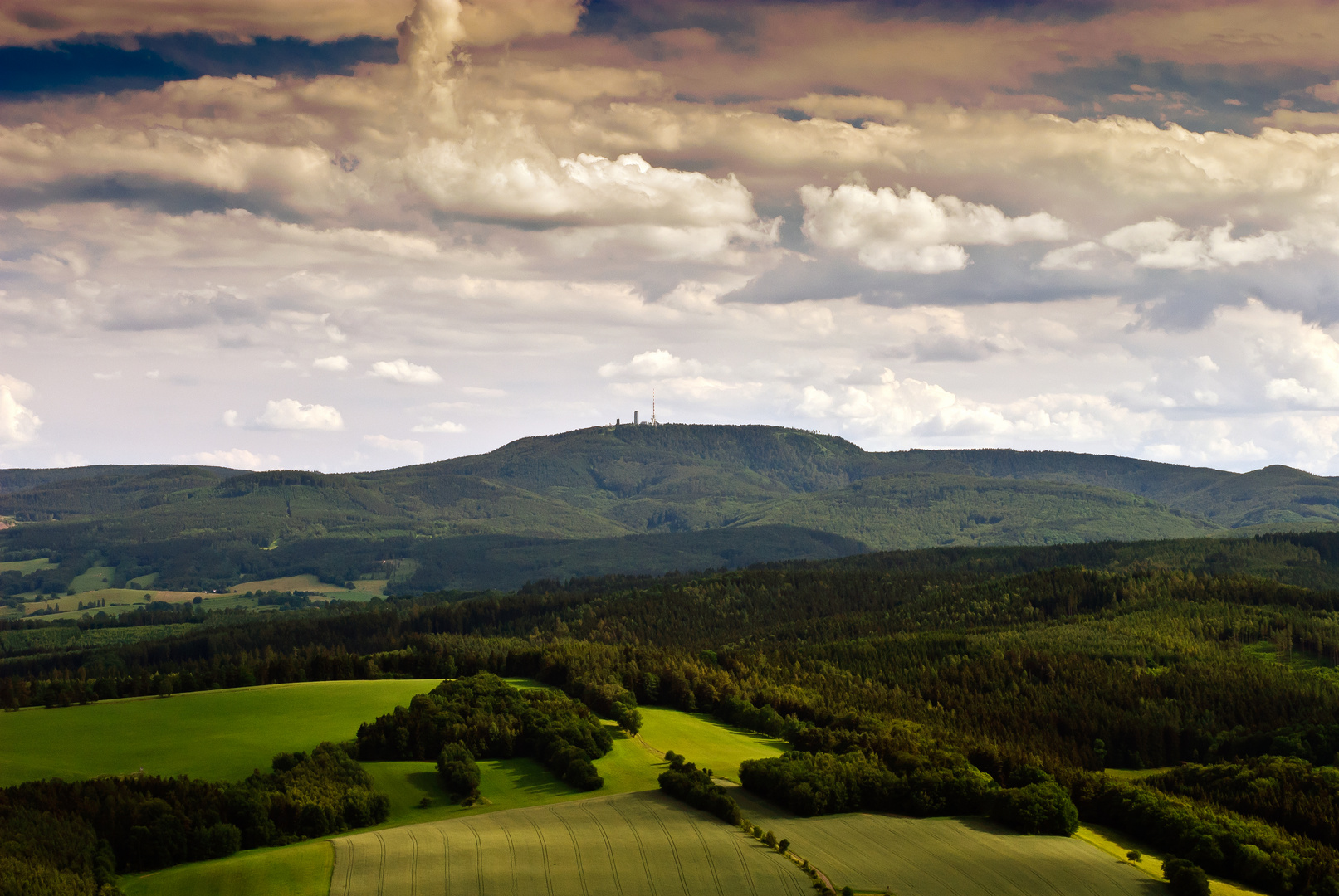 Das Thüringer Becken mit Inselsberg