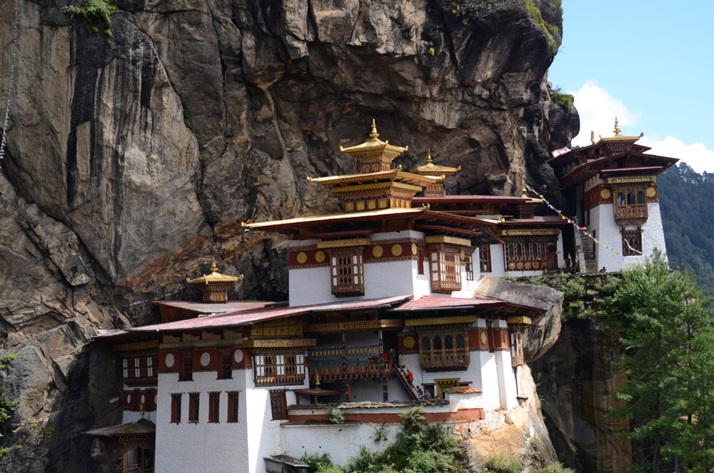 Das "Tigernest" oder Kloster "TAKTSANG"