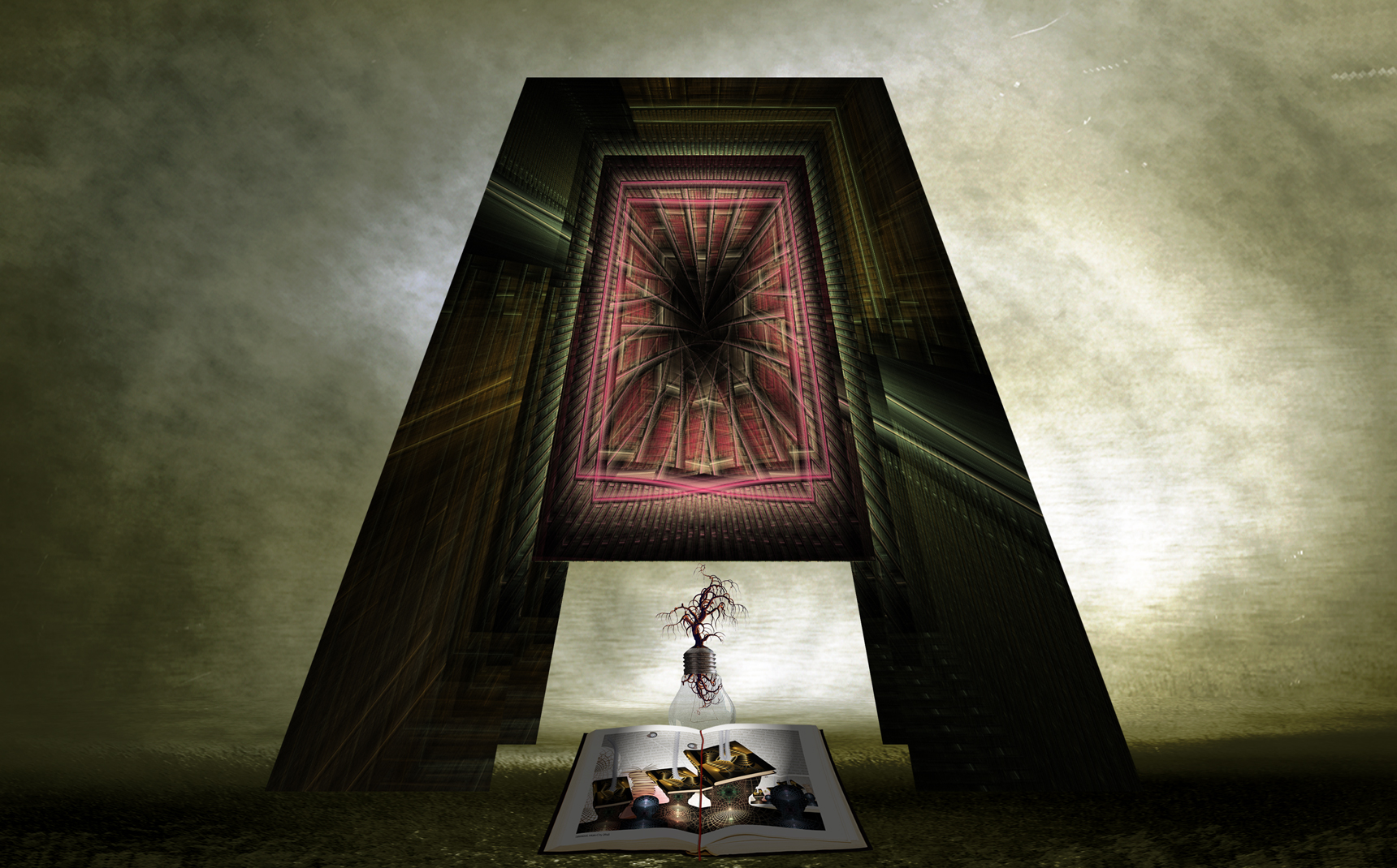 Das Tor Foto & Bild fotomontage, science fiction, surreal Bilder auf