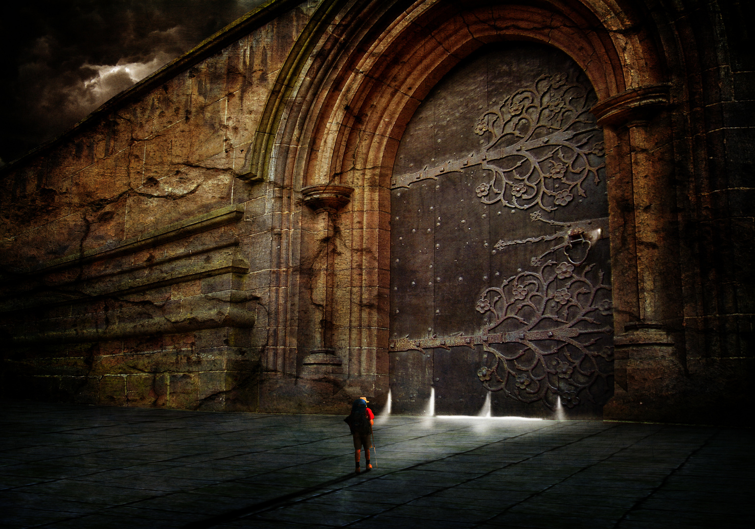 Das Tor Foto & Bild fotomontage, fantasy mystery, digiart Bilder auf