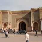das tor bab mansour - meknes / marokko