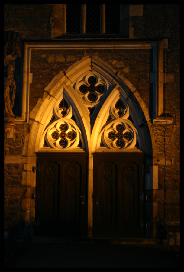 Das Tor des Augustinerklosters