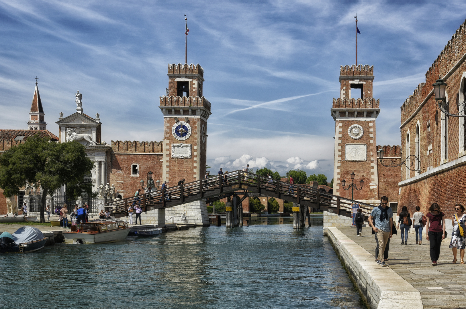 Das Tor Ingresso all'Acqua des Arsenals - Venezia -