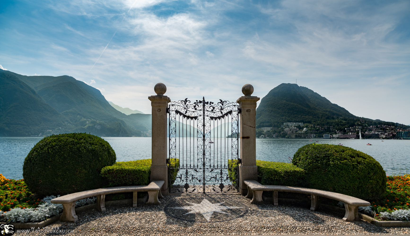 Das Tor zum See Foto &amp; Bild | sonne, wolken, schweiz Bilder auf