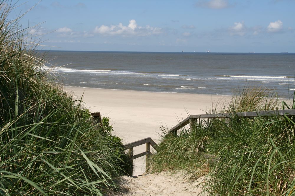 Das Tor zum Strand von Frank Aufermann 