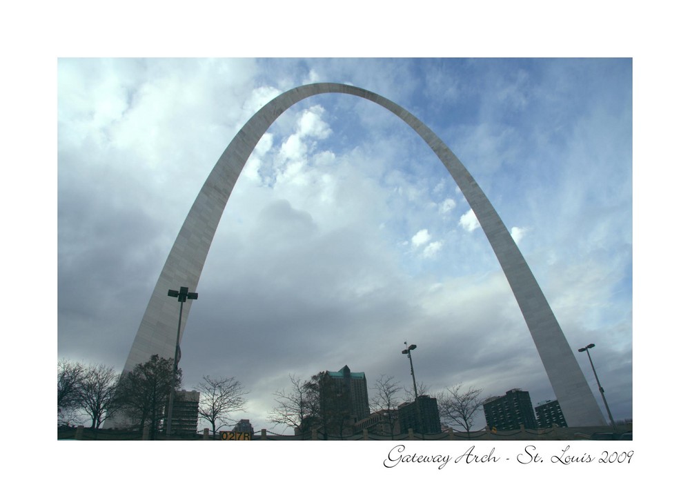 Das Tor zum Westen - "Gateway-Arch"