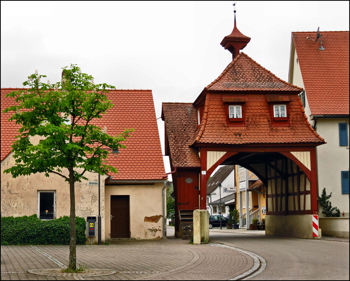 Das Torhaus in Muhr in seiner heutigen Form 1734 erbaut