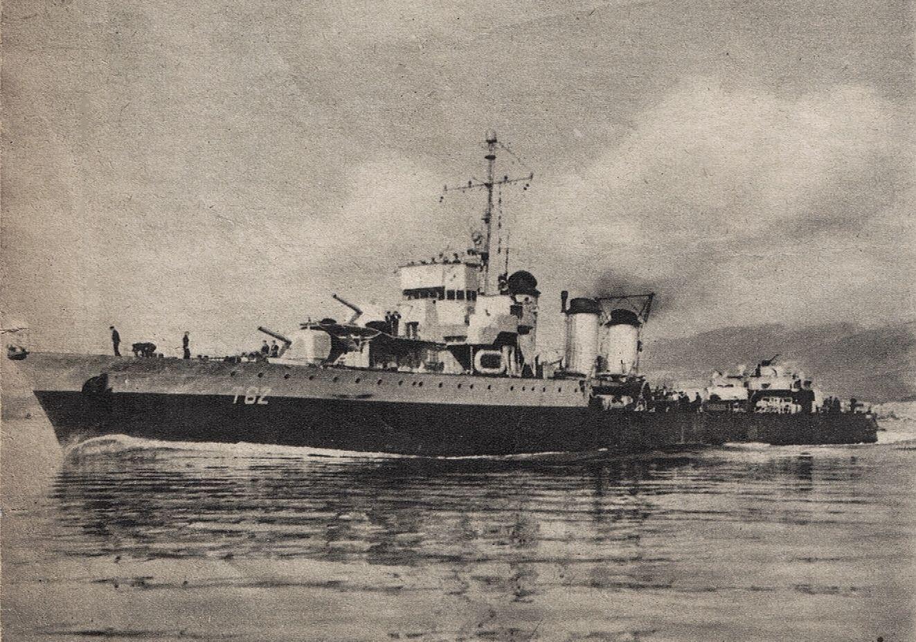 Das Torpedoboot "Simoun"