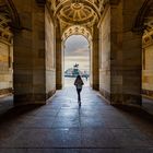 Das touristen-verwaiste Dresden