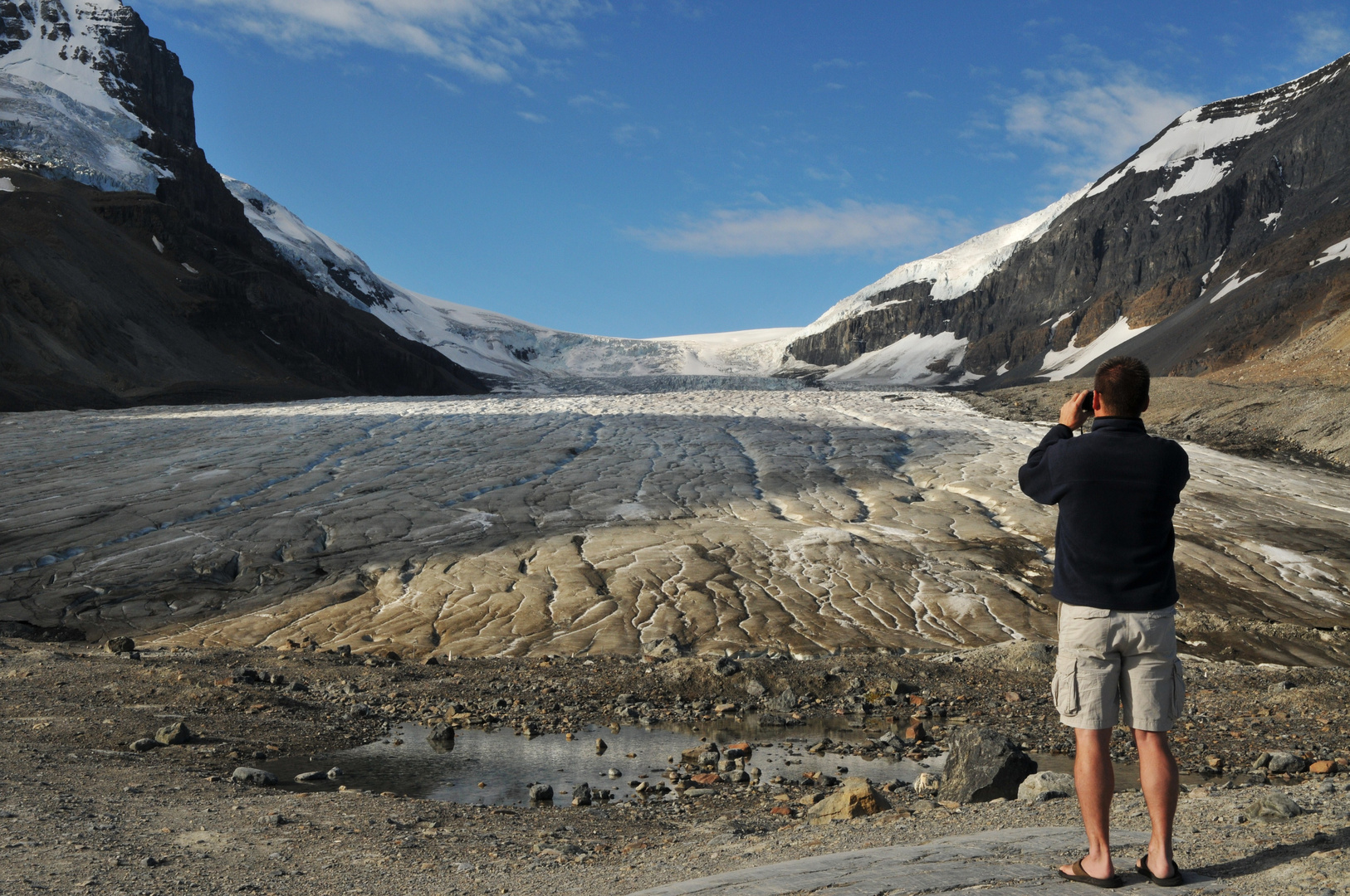 Das traurige Ende des Athabasca-Gletschers