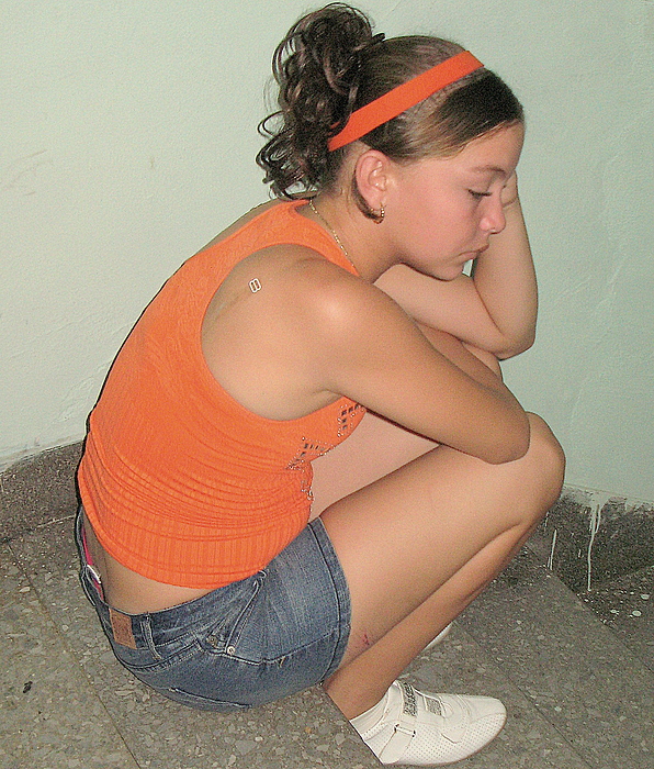 Das traurige Mädchen Marisol