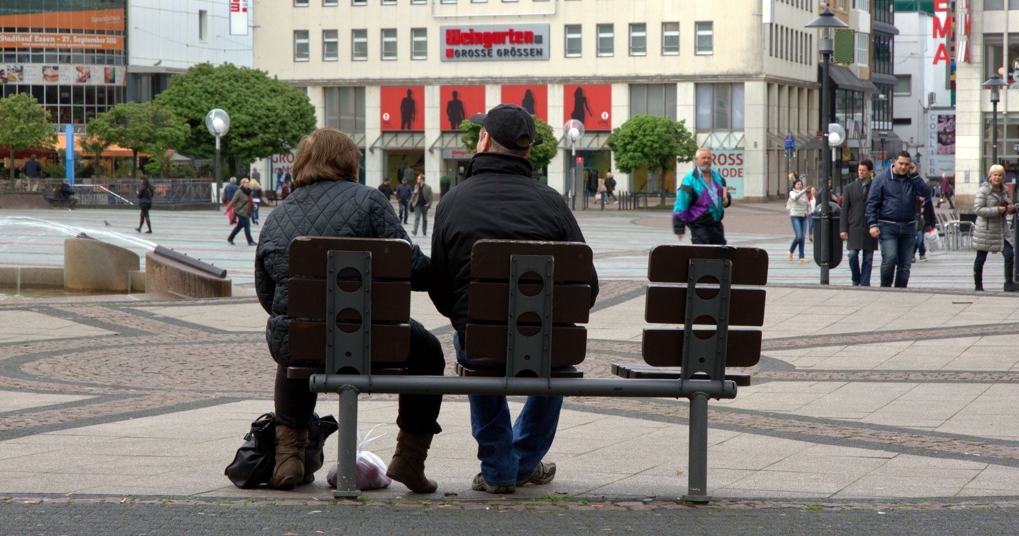 Das treiben in der Stadt