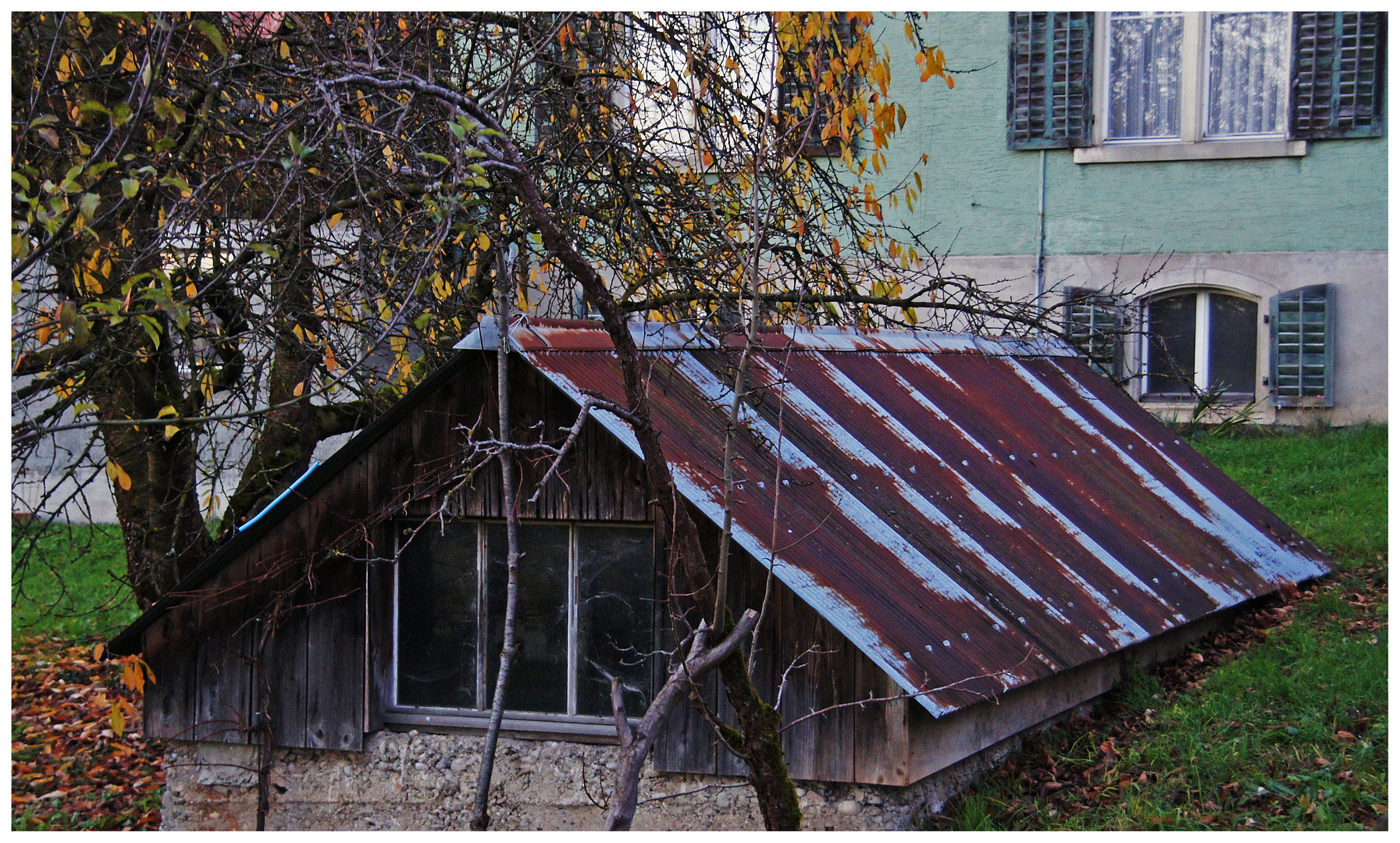 Das Treibhaus der ehemaligen Gärtnerei