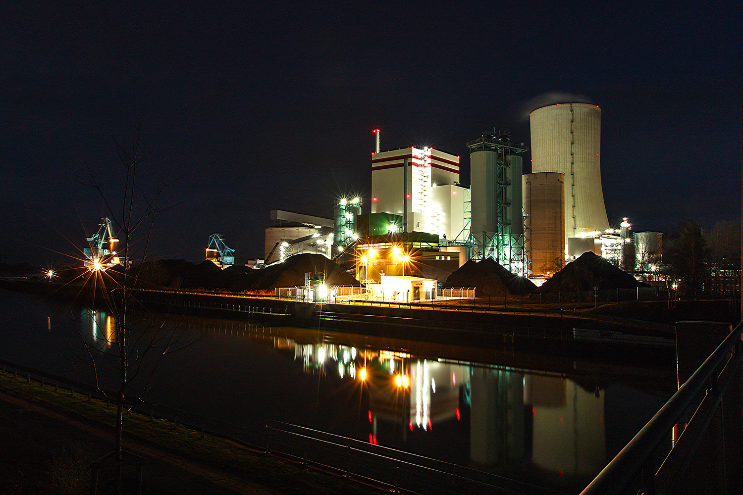 Das Trianel-Kraftwerk in Lünen