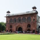 Das Trommelhaus im Roten Fort in Delhi