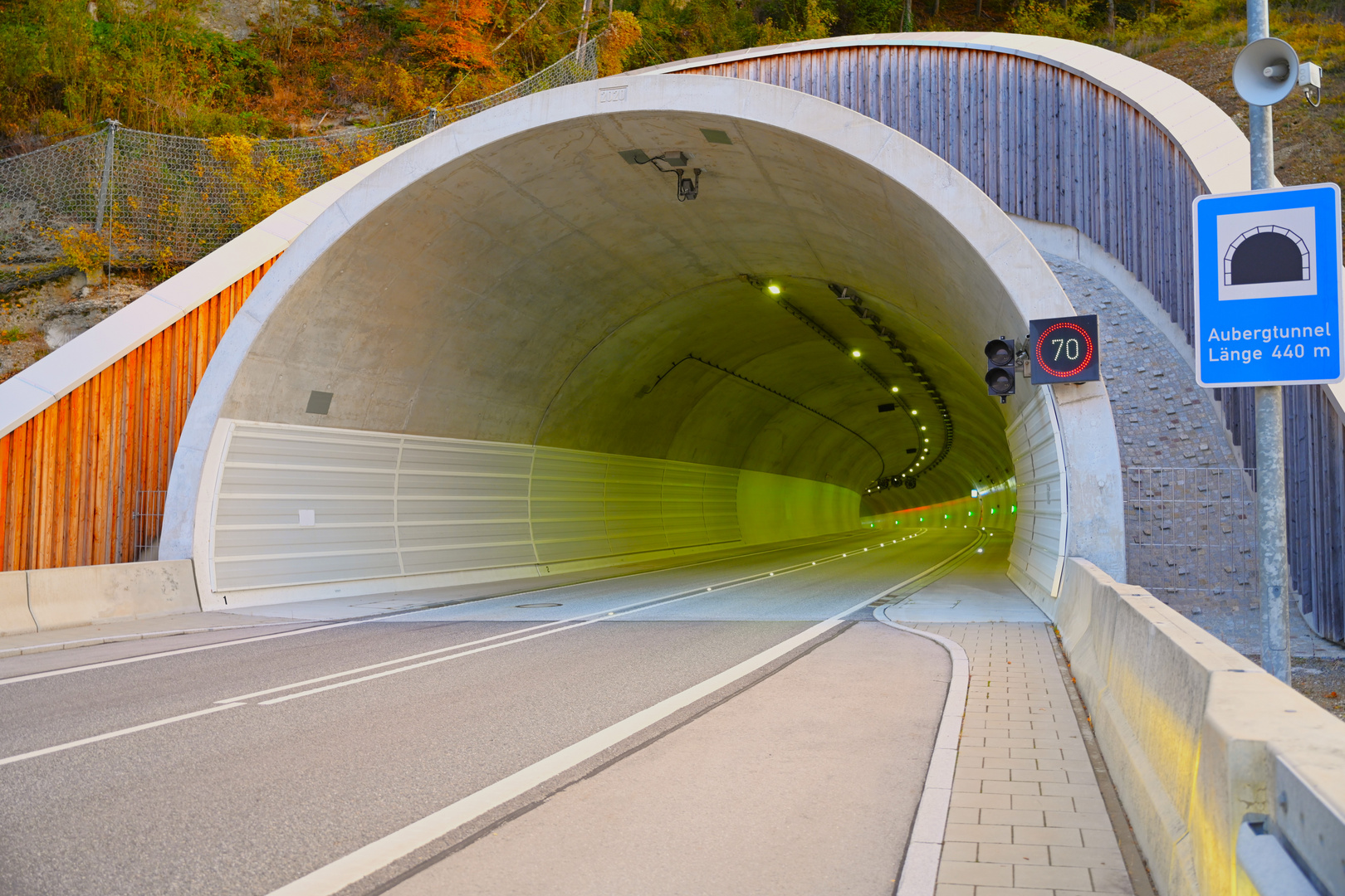 Das Tunnelportal West