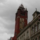 Das Turm von dem Rotem Rathaus