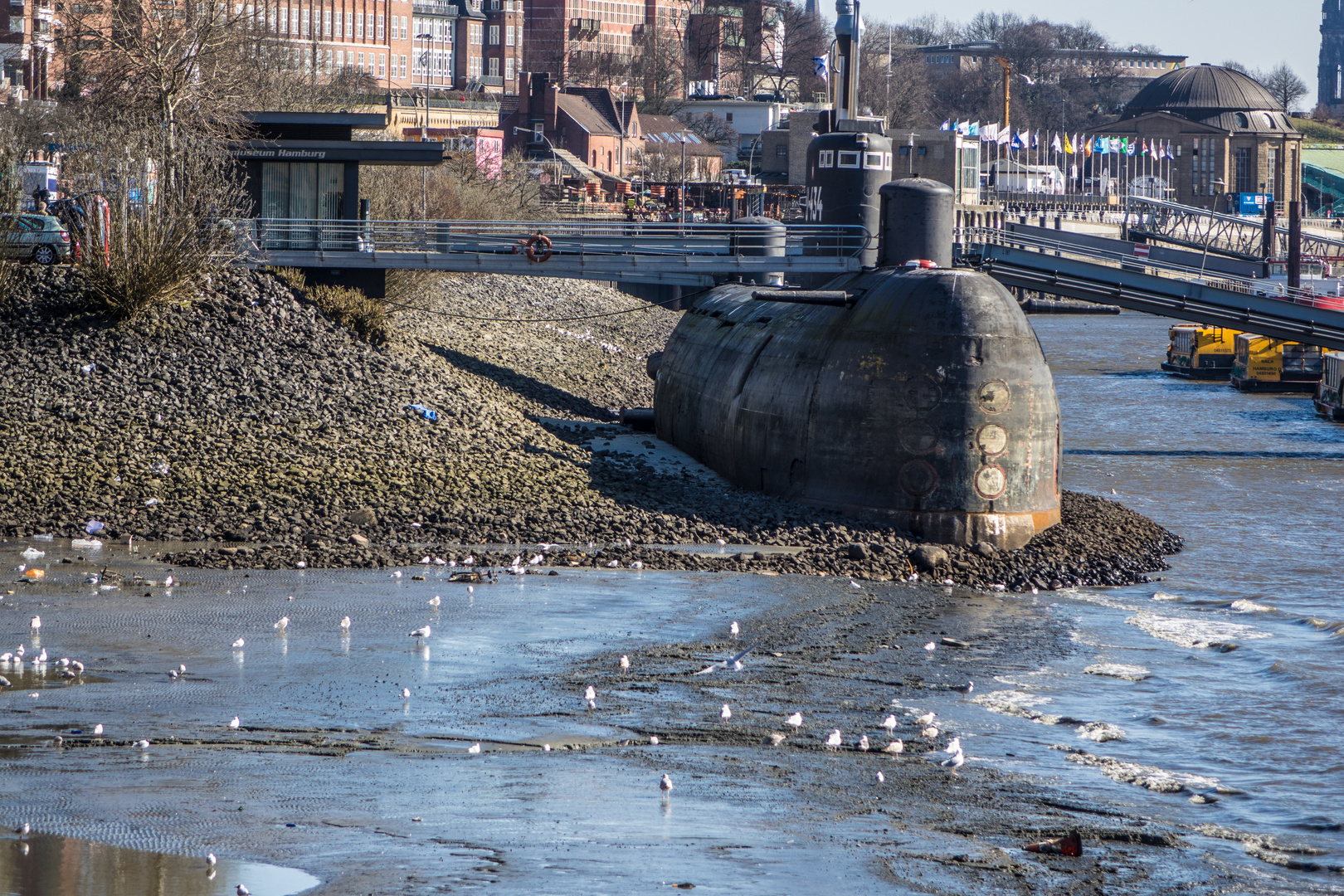 Das U-Boot auf dem Trockenen