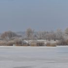 das Ufer von Dnepr in Belarus