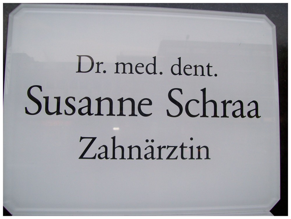 Das unbedarfte Schild