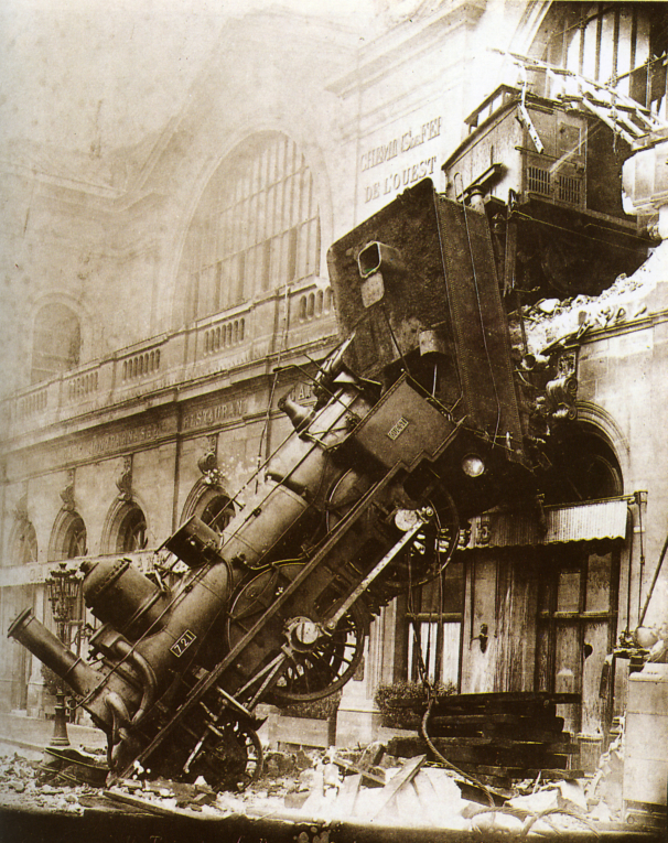 Das Unglück am Gare Montparnasse