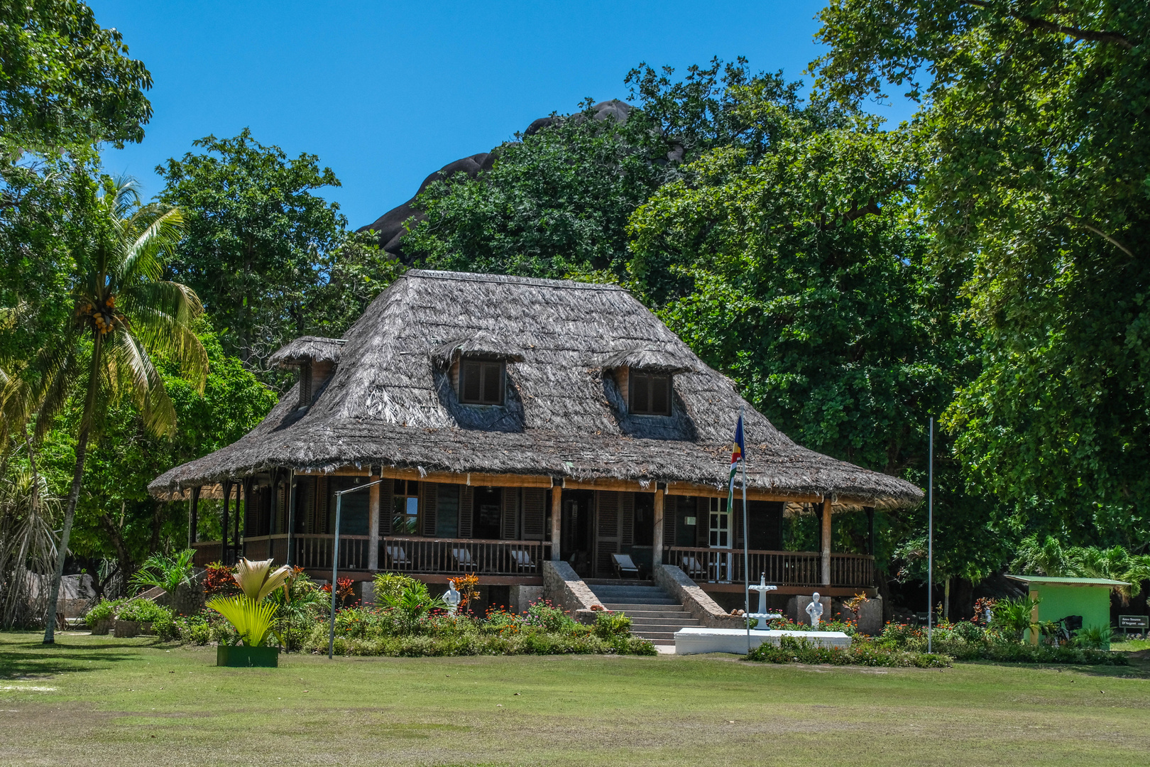 ...das Union Estate Farmhaus...