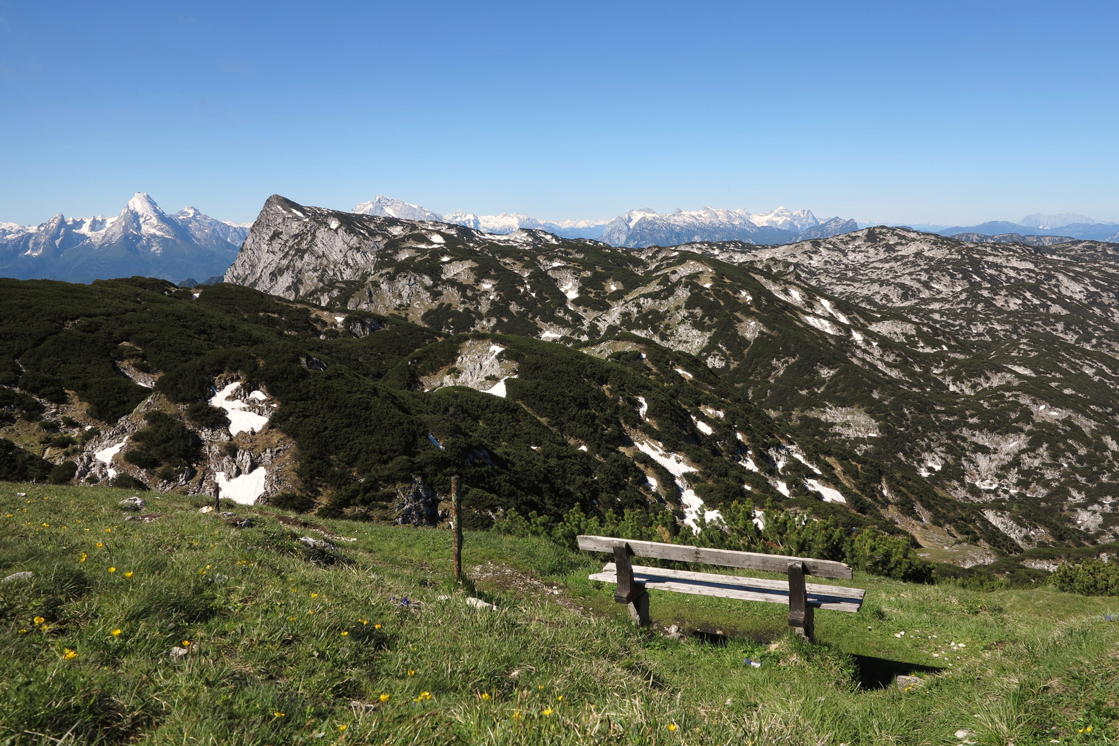 Das Untersbergplateau...