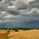 Das Unwetter am 08.08.2021 zog weiter, die Sonne kam heraus, so eine Licht-Wetterstimmung habe..