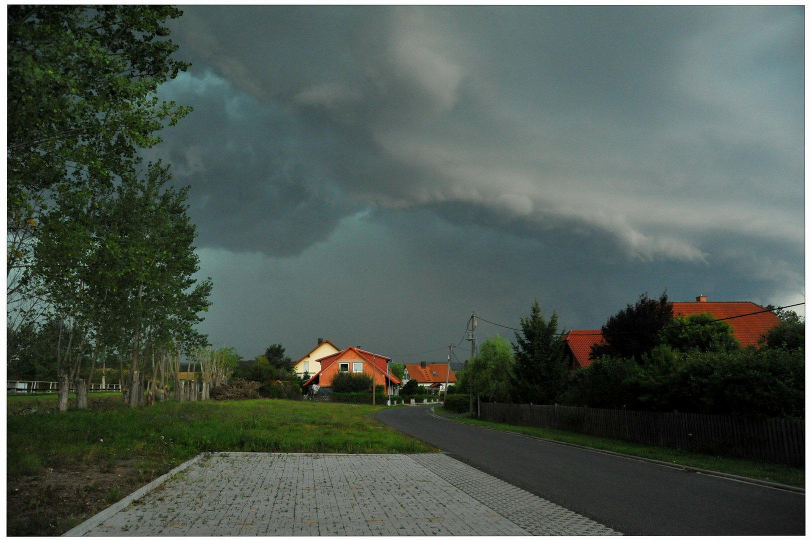 Das Unwetter beginnt (el temporal empieza)