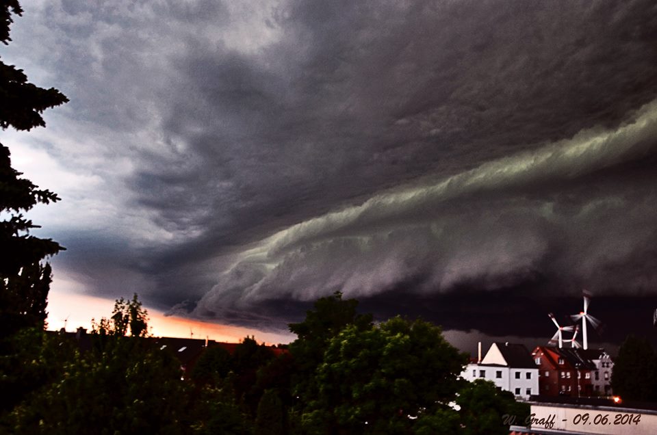 das Unwetter kommt