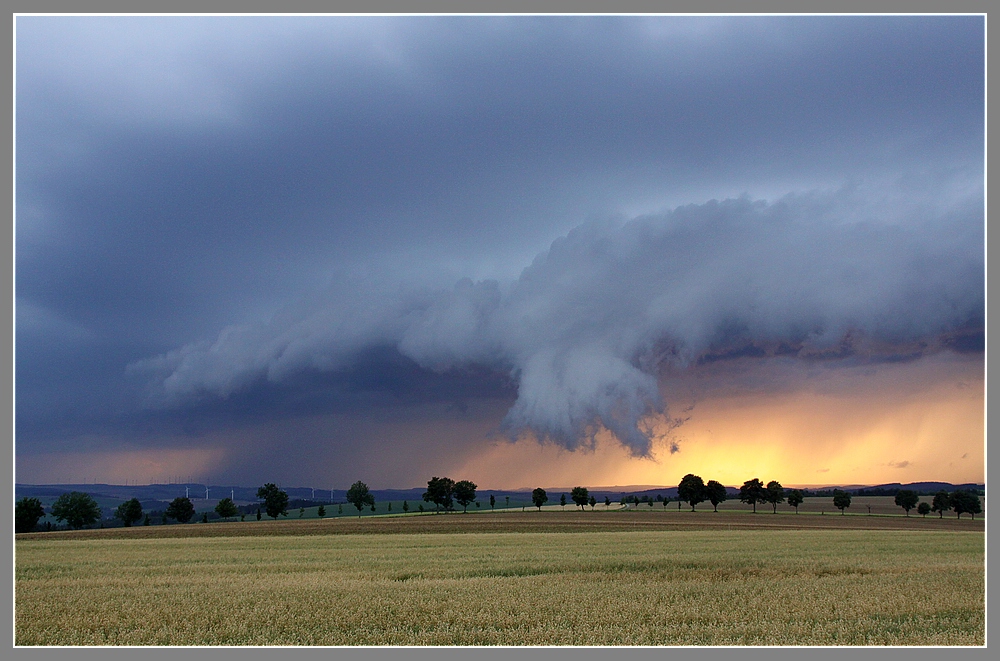 Das Unwetter naht