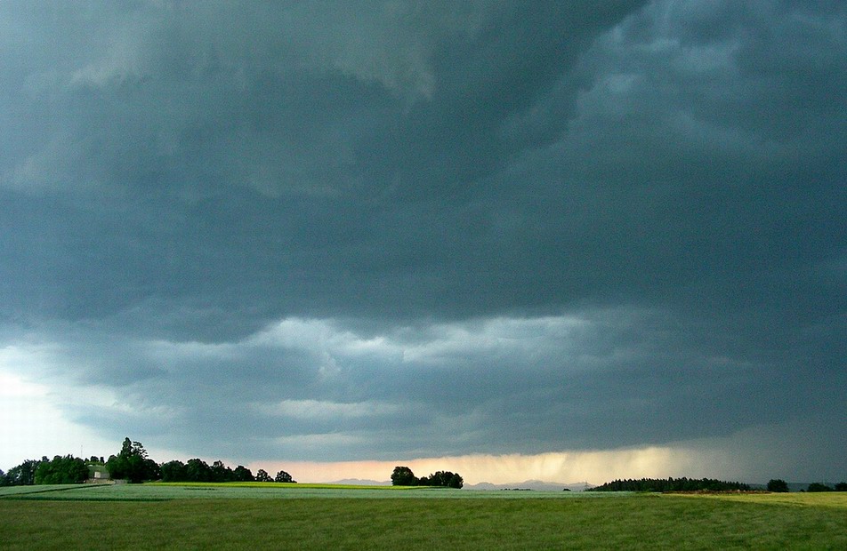 das Unwetter naht