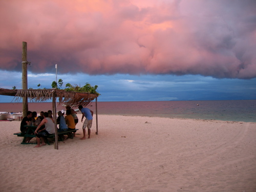 das Unwetter naht...